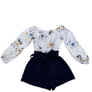 Women’s shorts romper jumpsuit